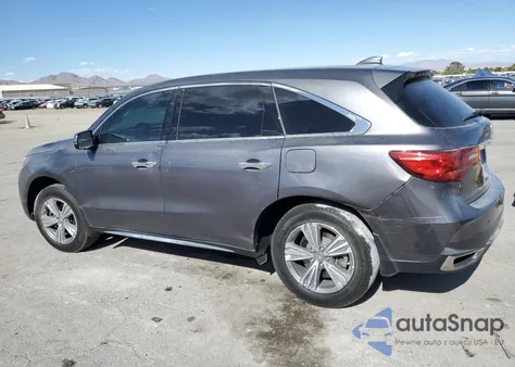 2020 Acura Mdx from USA, damaged, VIN 5J8YD3H3XLL006948